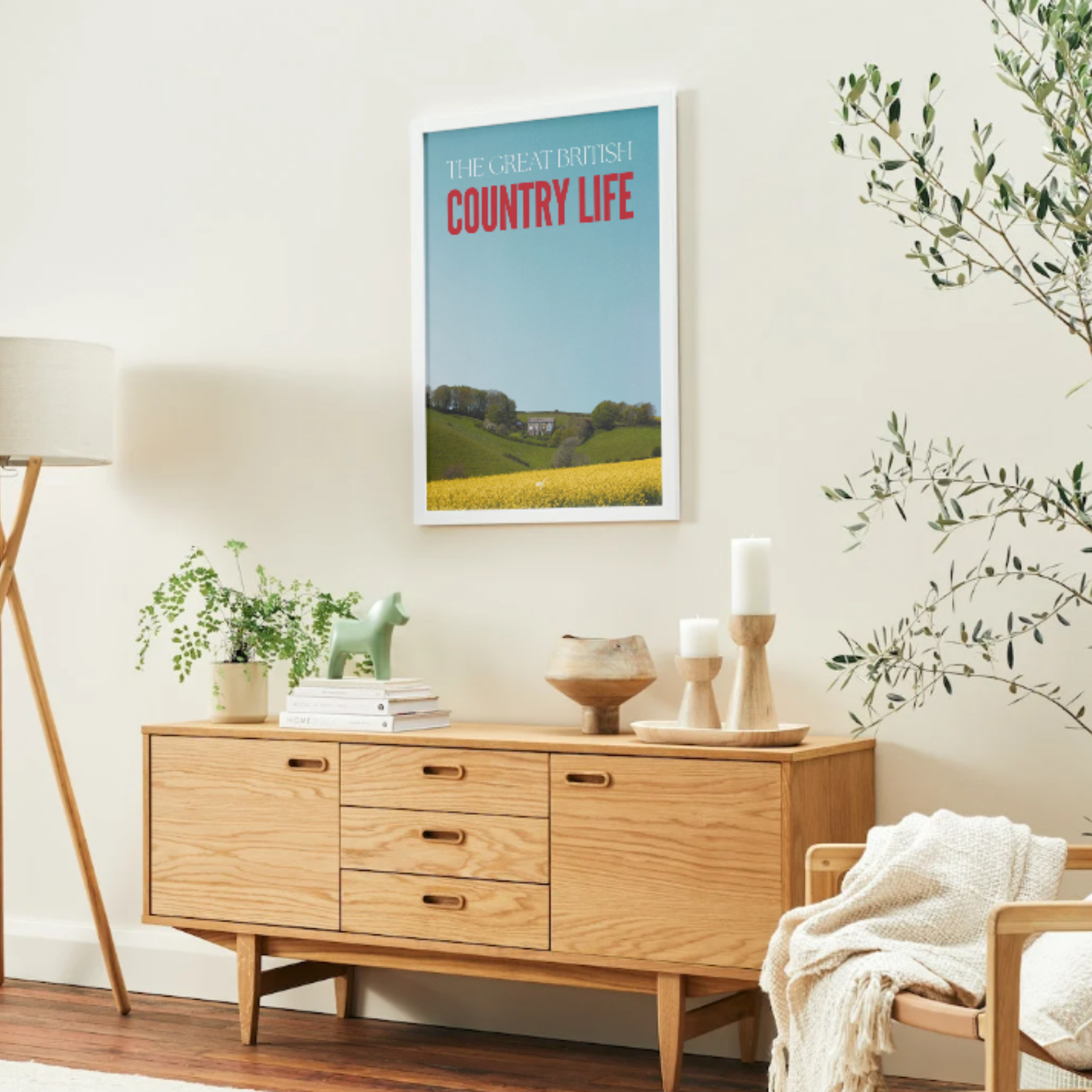 THE GREAT BRITISH COUNTRY LIFE Poster – Wall Art Print (A1 / A2 / A3 Sizes)
