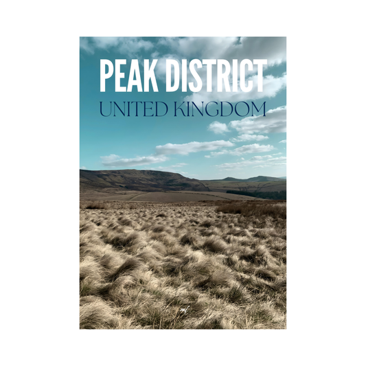 PEAK DISTRICT Poster – Wall Art Print (A1 / A2 / A3 Sizes)